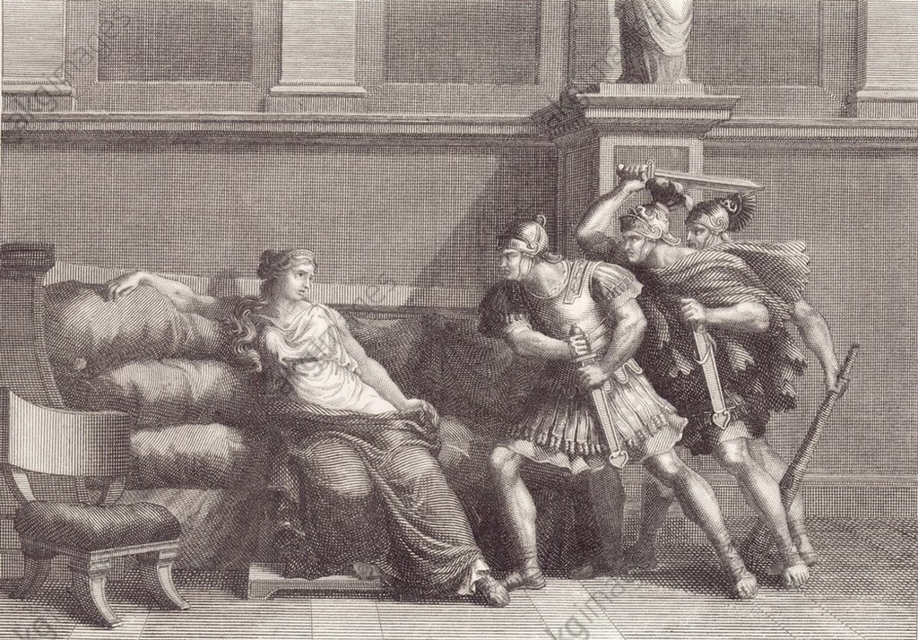 HISTOIRE ABRÉGÉE DE L'ÉGLISE - PAR M. LHOMOND – France - année 1818 (avec images et cartes) Mort-dagrippine